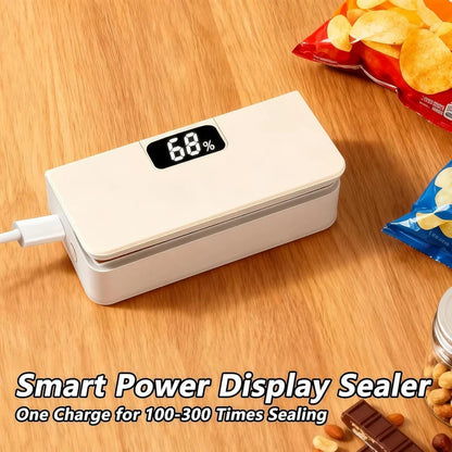 Mini USB Rechargeable Snack Bag Sealer with LED Display