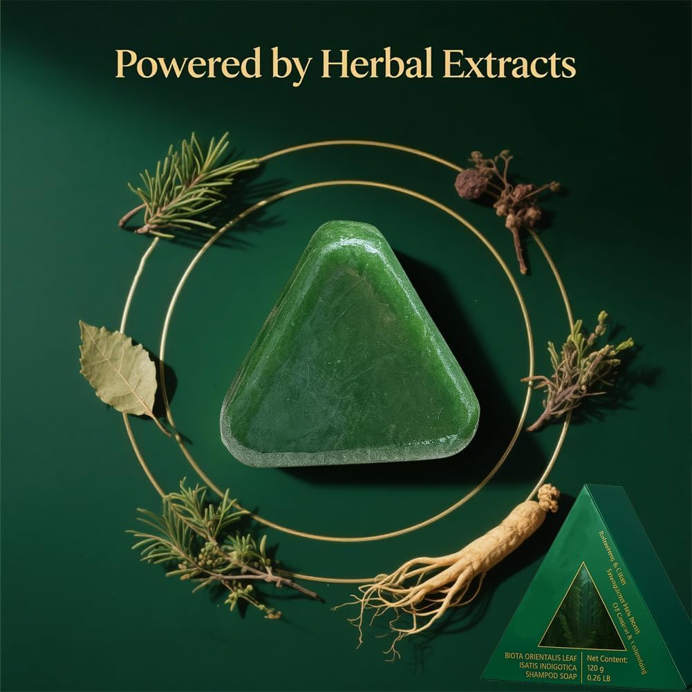 Nature Triangle™ Herbal Shampoo Bar