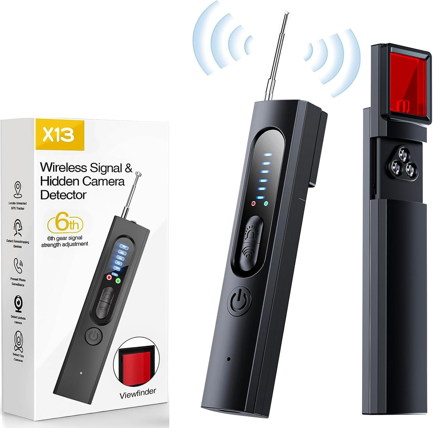 Portable Hidden Camera & GPS Detector