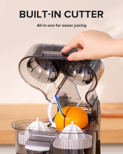 Automatic Dual-Head Citrus Juicer Machine