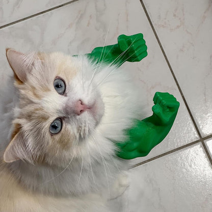 Muscle Cat Arms – 3D Printed Cosplay Costume for Cats