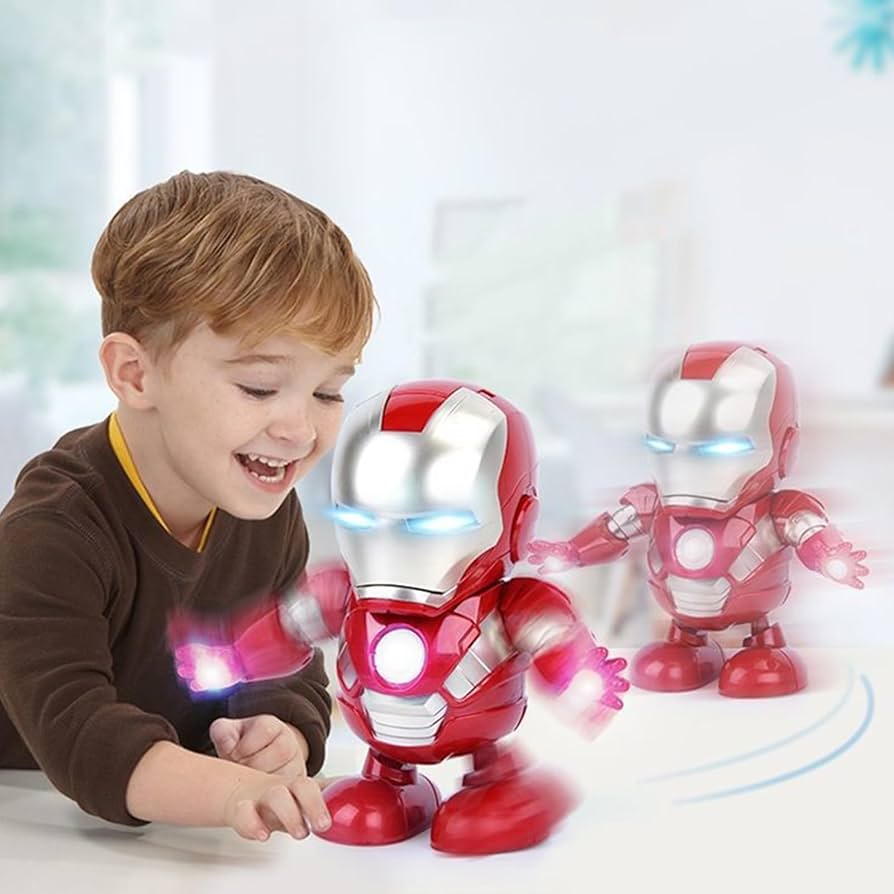 Iron Hero Dancing Robot Toy🤖