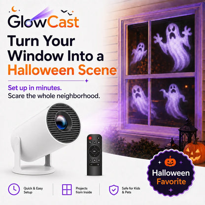 GlowCast™ Halloween Window Projector