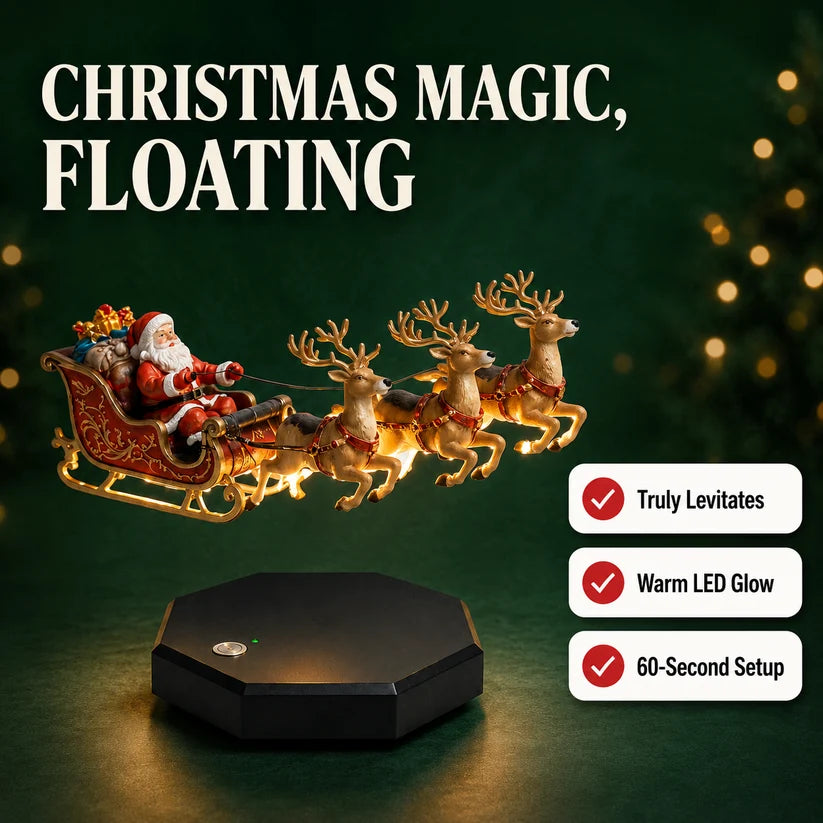 Santa's Floating Sleigh