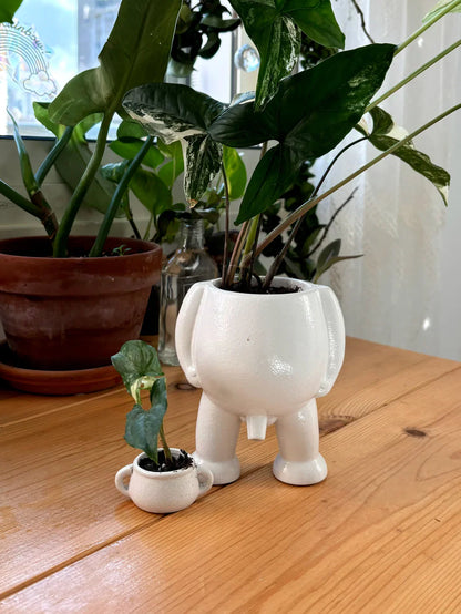 Faugettt Ceramic Relief Pot & Potty