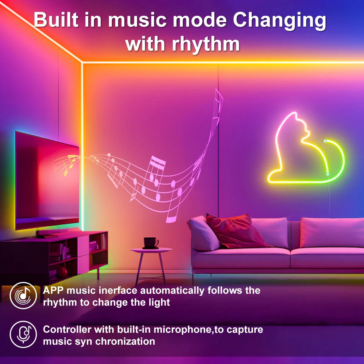 Faugettt GlowFlex RGB LED Strip