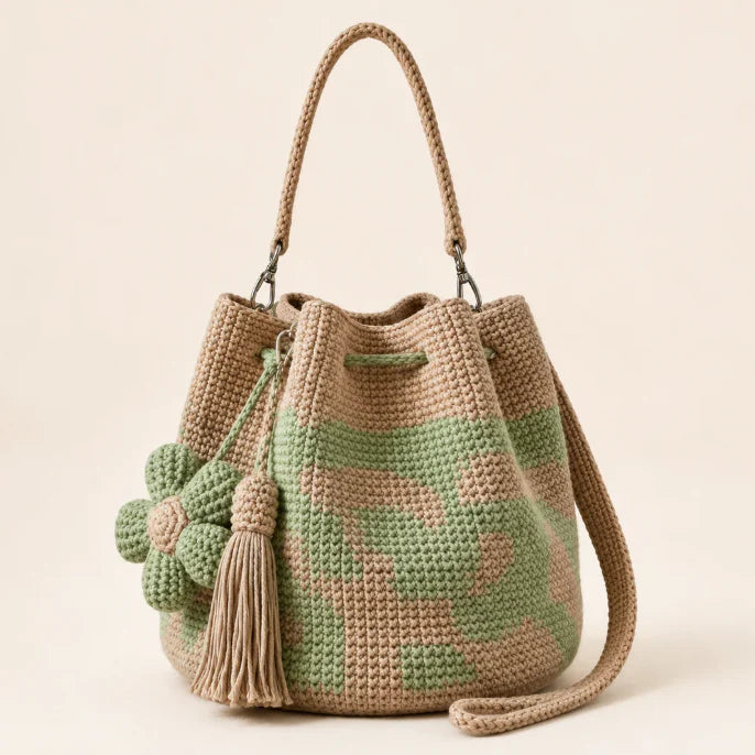 Crochet Flower Bag