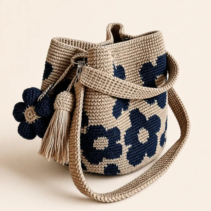 Crochet Flower Bag